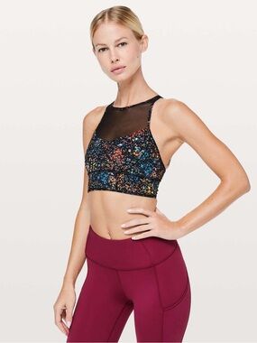 Lululemon Wake & Train Long Line Bra